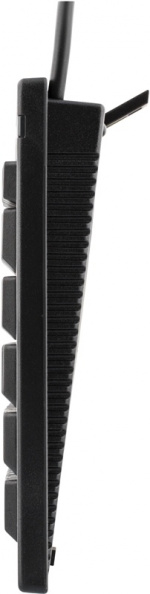 DELTACO minitastatur, USB, sort, svensk layout