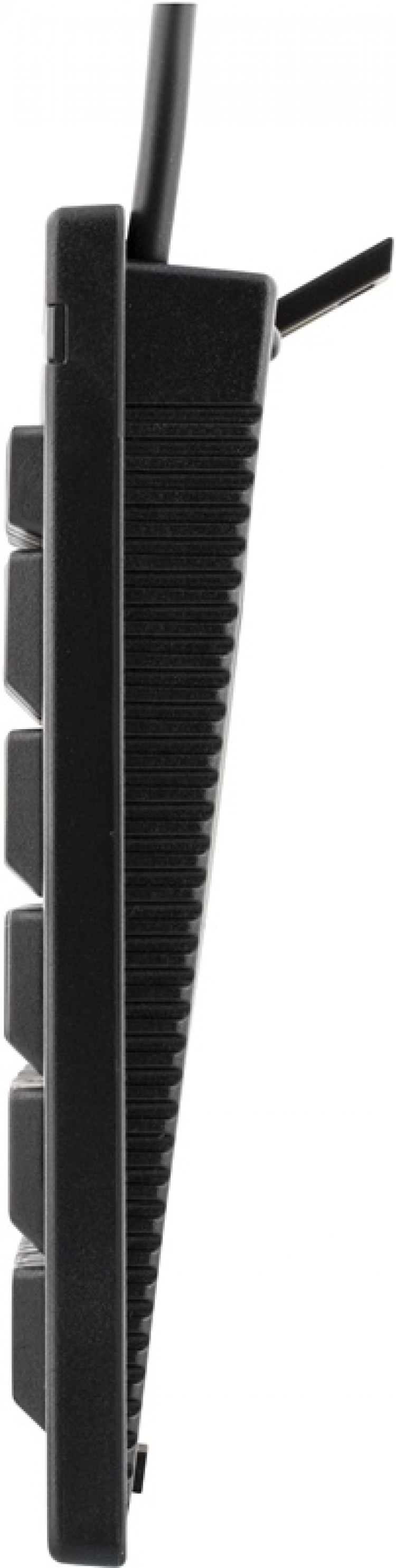 DELTACO minitastatur, USB, sort, svensk layout