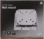 DELTACO vægbeslag til TV/skærm, <b>maks 30kg</b>, VESA 50x50 til 100