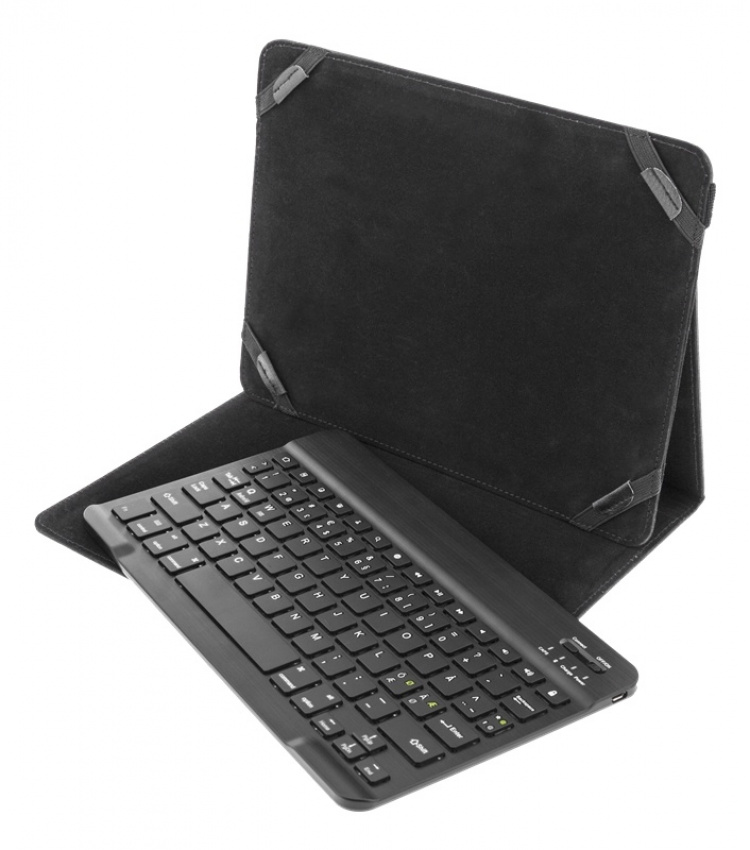DELTACO Fodral og Bluetooth tastatur til 10