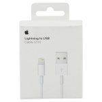 Apple Lightning-kabel, USB til Lightning, 2m, hvid, MD819ZM/A (Blister) Apple Lightning-kabel, USB til Lightning, 2m, hvid, MD819ZM/A (Blister)