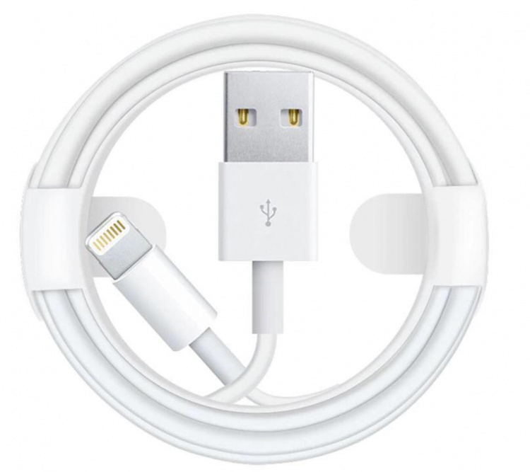 Apple Lightning-kabel, USB til Lightning, 2m, hvid, MD819ZM/A (Blister) Apple Lightning-kabel, USB til Lightning, 2m, hvid, MD819ZM/A (Blister)