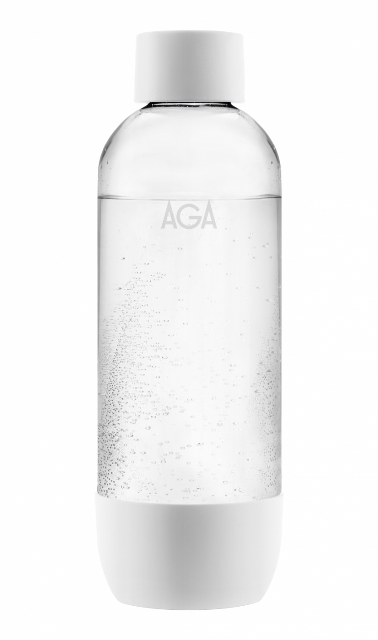 3-pak AGA AQVIA PET-flaske, 1L (hvid)