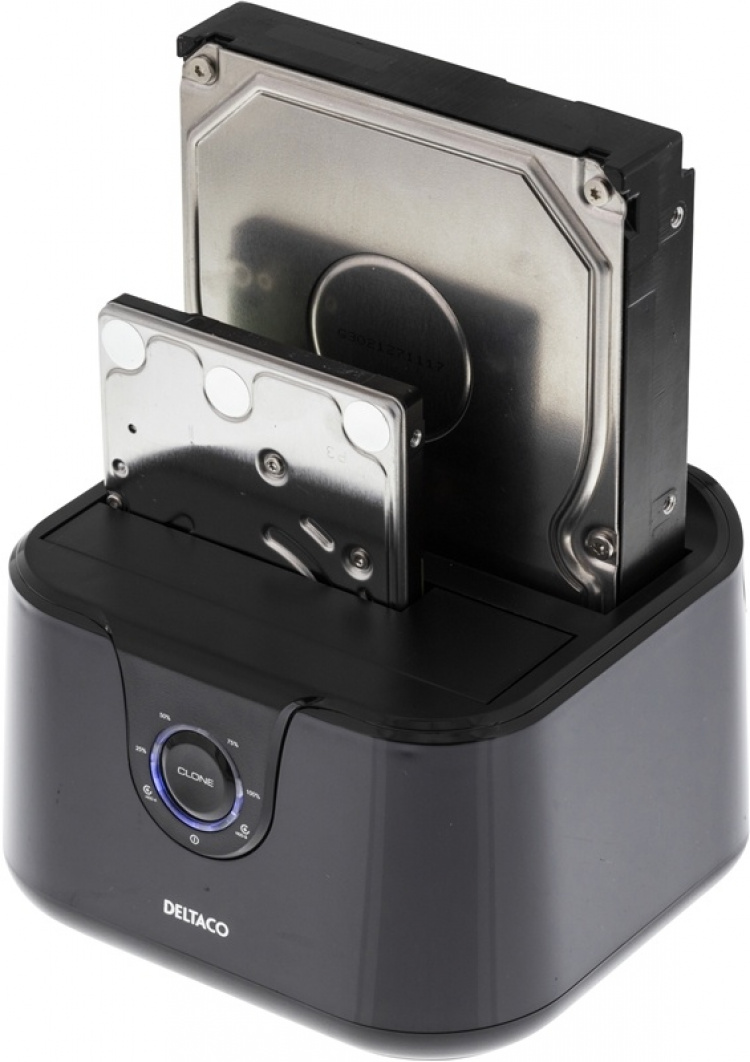 DELTACO Direkte docking til dobbelt 2,5