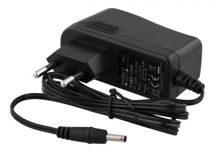 DELTACO PRIME USB 3.0-forlængerkabel, aktiv , Type A han - Typ