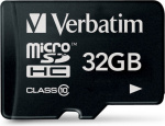 Verbatim memorykort, microSDHC, <b>32GB</b>, micro Secure Digital High