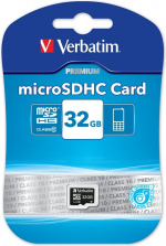 Verbatim memorykort, microSDHC, <b>32GB</b>, micro Secure Digital High
