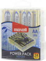 Maxell Power Pack Alkaline, LR06 / AA batterier, 1,5V, <b>24-pak</b>