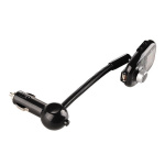 FM-sender med Bluetooth-håndfri og biloplader, Sort