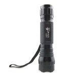 CREE lommelygte med SOS-rækkevidde, 600lm, Sort