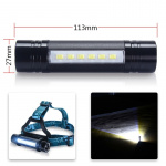 Forlygte CREE T6 3W LED, 800lm