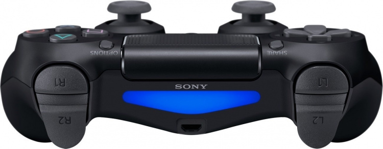 Sony DualShock 4 V2 håndcontroller til PS4, original, sort Sony DualShock 4 V2 håndcontroller til PS4, original, sort