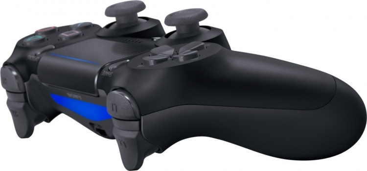 Sony DualShock 4 V2 håndcontroller til PS4, original, sort Sony DualShock 4 V2 håndcontroller til PS4, original, sort