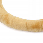 Steering Wheel Muff - Blødt, varmt ratbetræk i imiteret pels, passer til de fleste biler, Beige Steering Wheel Muff - Blødt, varmt ratbetræk i imiteret pels, passer til de fleste biler, Beige