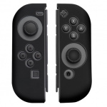 Silikonegreb til Joy-Con controller, Nintendo Switch, Svart Silikonegreb til Joy-Con controller, Nintendo Switch, Svart