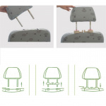 Kroge til bilens nakkestøtte, 2-pakke