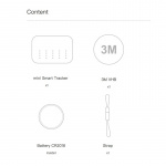 Mini Smart GPS Tracker, Tag, Keyfinder, Bluetooth, Hvid