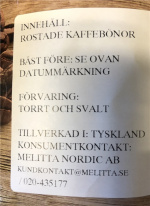 Melitta, Bella Crema Espresso hele kaffebønner