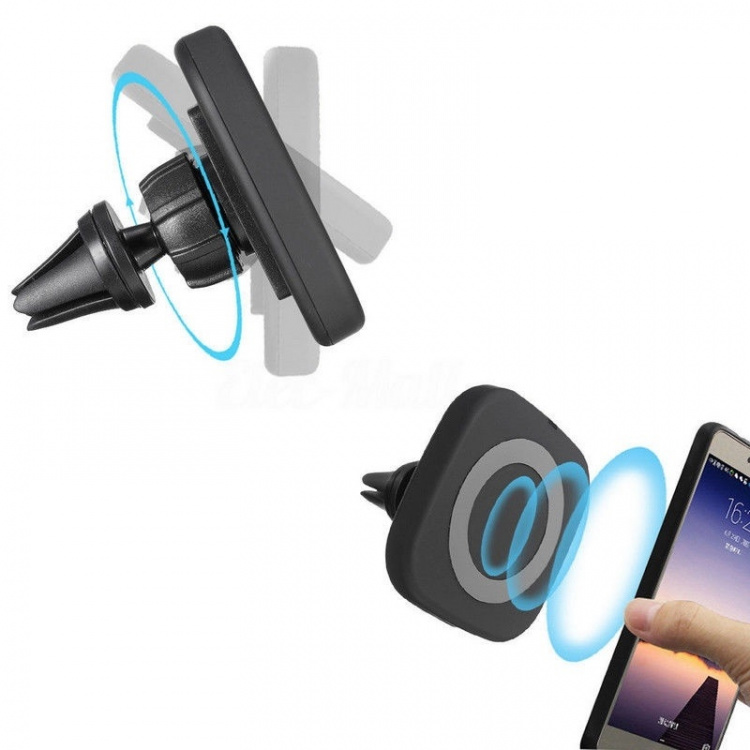 Bilholder til ventilatorgitter med trådløs Qi-opladning Bilholder til ventilatorgitter med trådløs Qi-opladning
