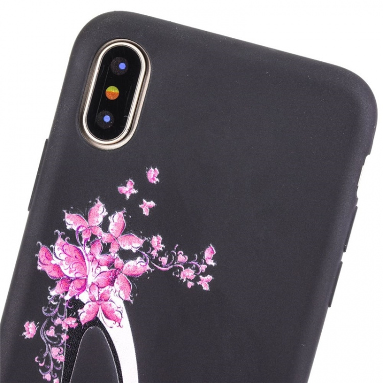 Bagcover til iPhone X/XS, høj hæl