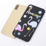 Bagcover til iPhone X/XS, Flamingo