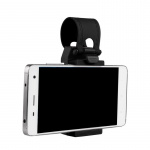 Universal mobiltelefonholder til rattet, sort