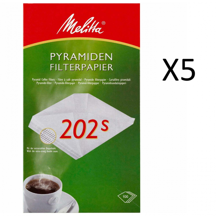 Melitta Kaffefilter 202 100pack 5df