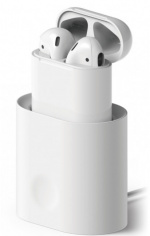 Opladningsstander til AirPods - Hvid Opladningsstander til AirPods - Hvid