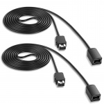 Forlængerkabel, 2-pak til Wii Nunchuk / NES/SNES Classic Mini, 3 meter Forlængerkabel, 2-pak til Wii Nunchuk / NES/SNES Classic Mini, 3 meter