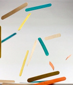 Domino stick bombe, Træspil, Træpinde, Stor Domino stick bombe, Træspil, Træpinde, Stor