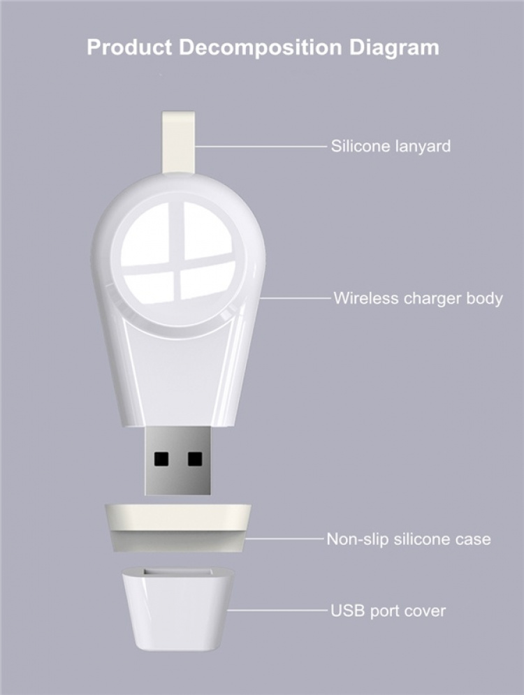 Oplader til Apple Watch - USB