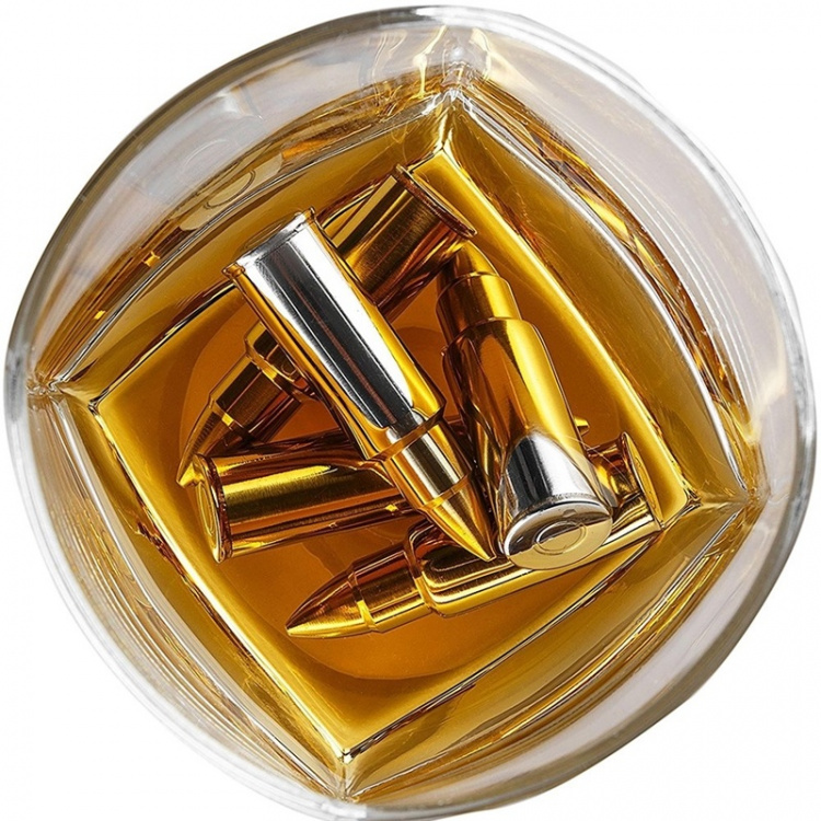 Whiskystenar - 6 stk. patroner, der holder drikken kold (inkl. tang & box)