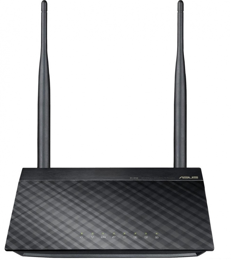ASUS RT-N12E Trådlös router med 2x 5 dBi-antenner