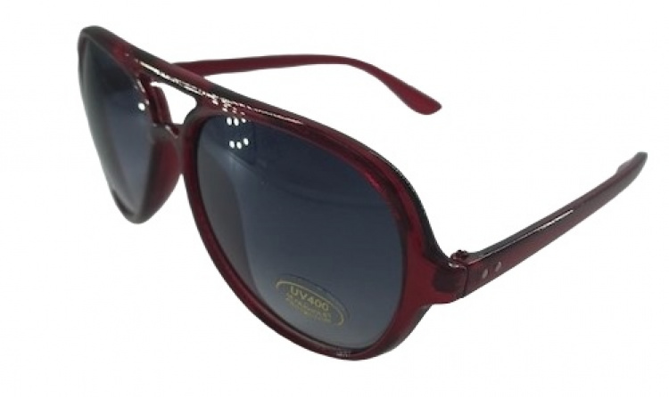 Solbriller, UV-beskyttelse, rød, F937
