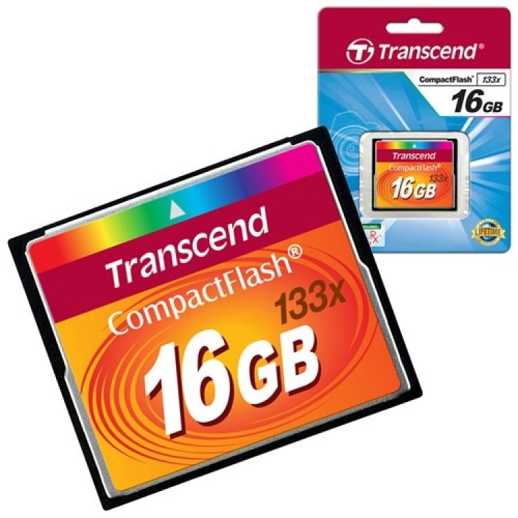 Transcend CompactFlash16GB 133x (TS16GCF133)