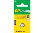 GP CR1220 3V 35mAh Lithium (2180)