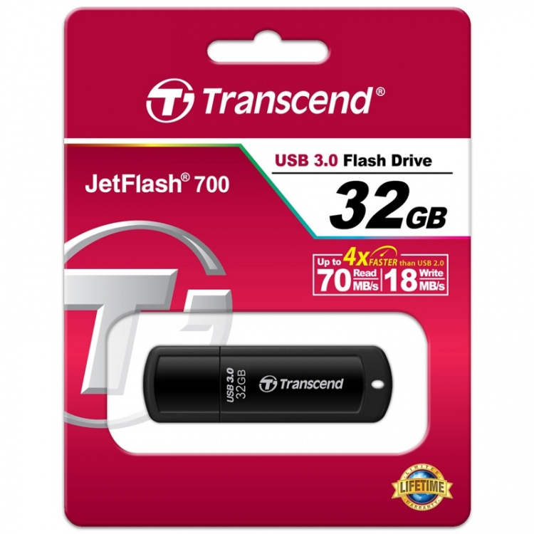 Transcend USB 3.0-minne J.Flash700 32GB (TS32GJF700)