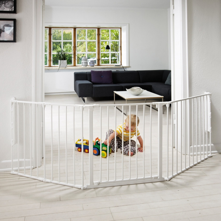 Baby Dan FLEX L 90-223 cm vit (56224-10400-10) Baby Dan FLEX L 90-223 cm vit (56224-10400-10)