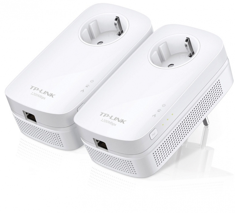 TP-Link TL-PA8010P KIT - Powerline startersæt med to adaptere, 1200Mb