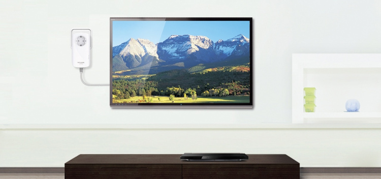 TP-Link TL-PA8010P KIT - Powerline startersæt med to adaptere, 1200Mb