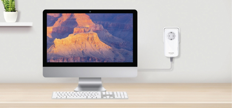 TP-Link TL-PA8010P KIT - Powerline startersæt med to adaptere, 1200Mb