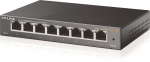 TP-LINK Gigabit Easy Smart netværksswitch, Layer 2, 8-ports 10/100/10