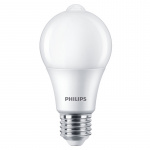 Philips LED E27 Normal 60W Rörelsesens