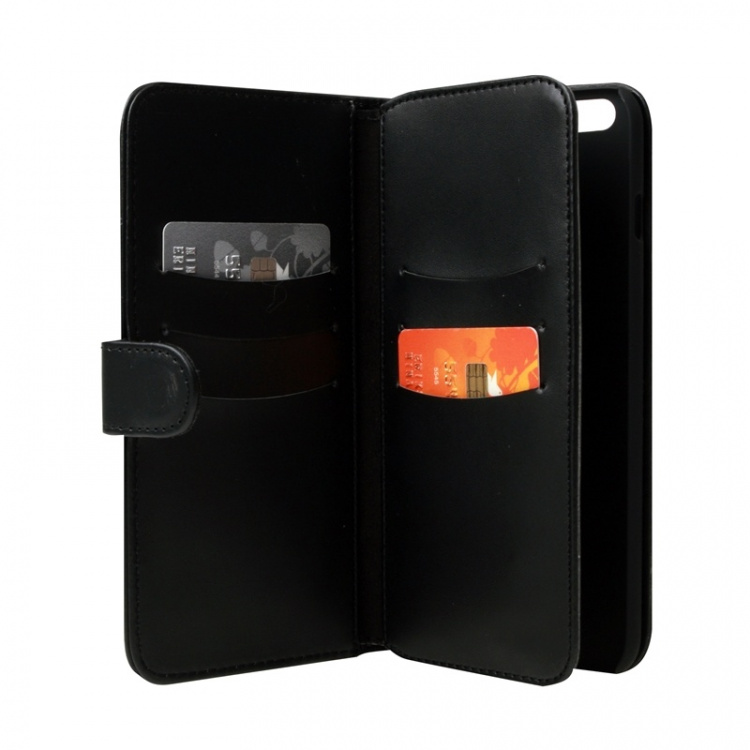Gear Wallet iPhone 6 Plus 7 Kortrum Sort