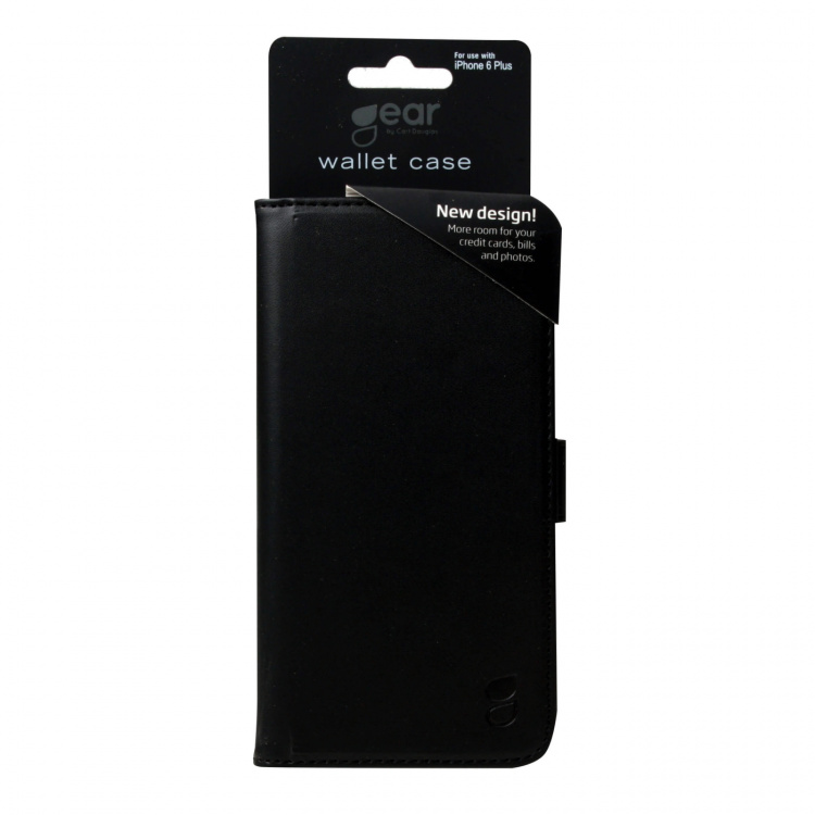 Gear Wallet iPhone 6 Plus 7 Kortrum Sort