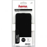 Hama Mobiltaske iPhone 6/6s PLUS Flip-Front Sort Læder