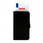 Hama iPhone 6/6s PLUS Wallet Sort Læderlook Plads Til 2 Kort