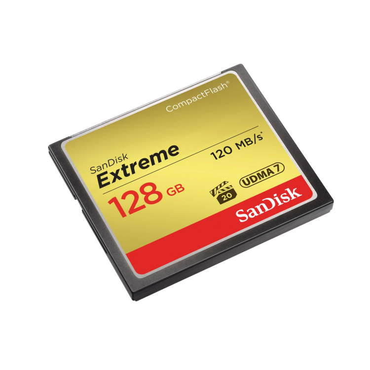 SanDisk CF Extreme 128GB 120/85MB/s UDMA7
