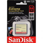 SANDISK CF Extreme 64GB 120/85MB/s UDMA7