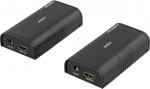 DELTACO Ethernet HDMI-forlænger, op til 120m i 1080P med Cat6, sort